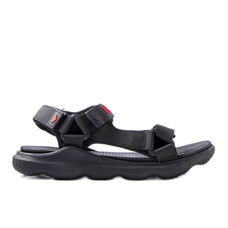 Lee Cooper Schwarze Sportsandalen LCW-23-34-1696M
