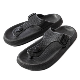 Schwarze Plateausandalen von Moretti