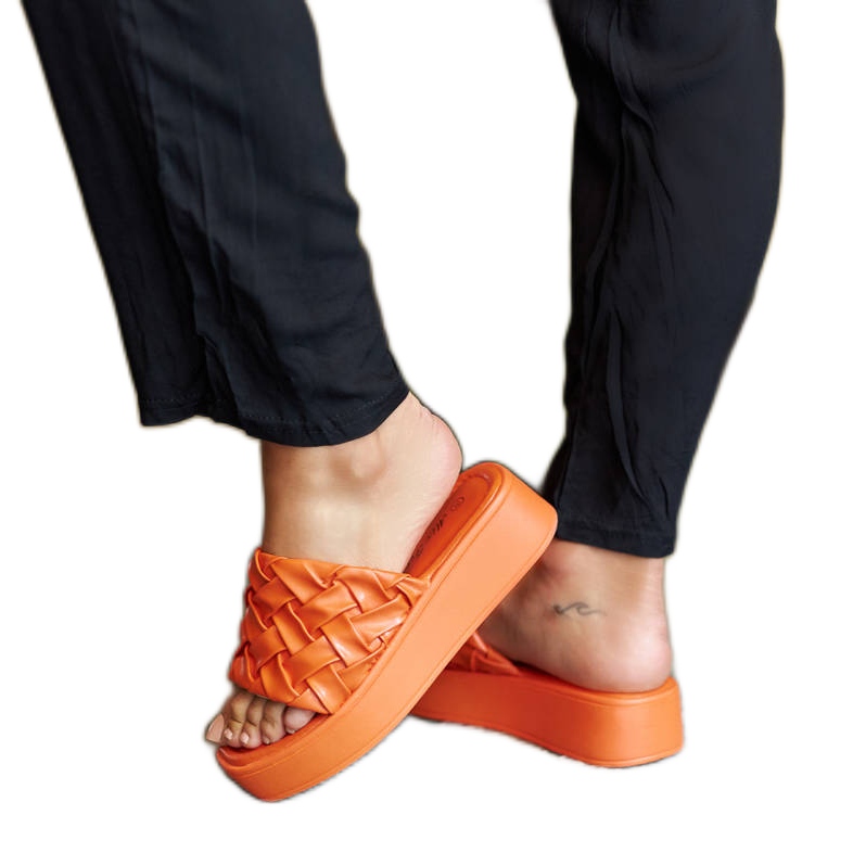 Orange Plateau-Slides von Colonnello