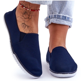 Versali Slip-On-Sneaker für Damen, Marineblau