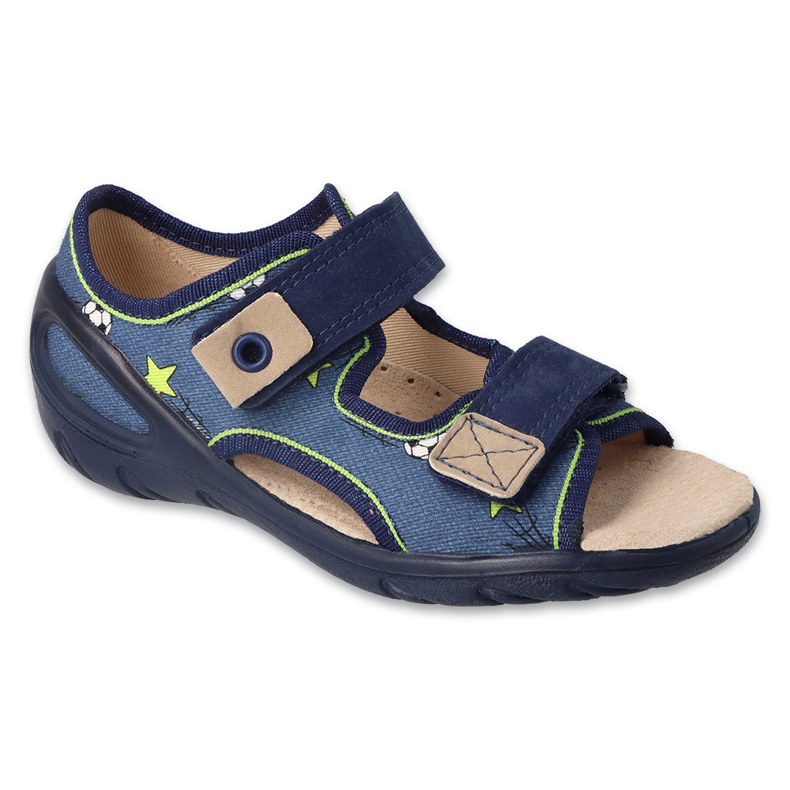 Befado Kinderschuhe PU 065X190 blau