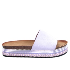 Demou Lila verzierte Slider