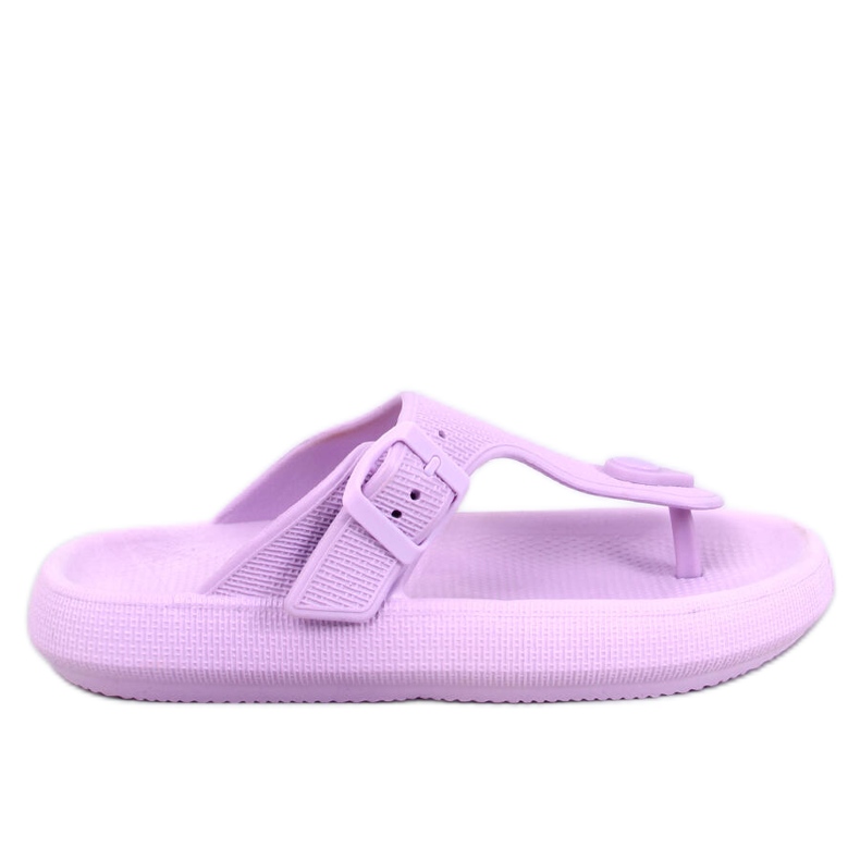 Sadier Lila Flip-Flops aus weichem Schaumstoff violett