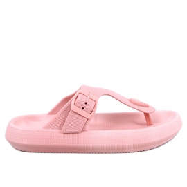 Sadier Pinke Flip-Flops aus weichem Schaumstoff rosa