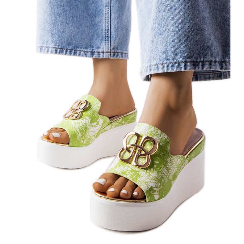 Havannagrüne Keilslider