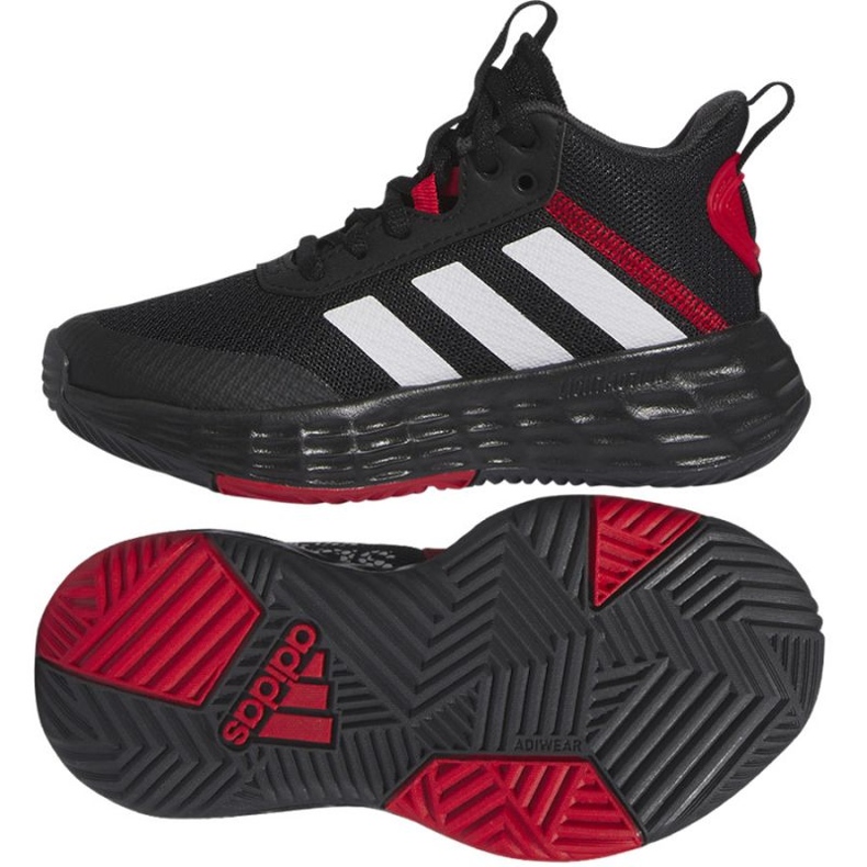 Basketballschuhe adidas OwnTheGame 2.0 Jr. IF2693 schwarz schwarz