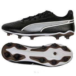 Puma King Match FG/AG M 107570-01 Fußballschuhe schwarz schwarz