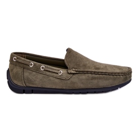 Slip-on-Loafer aus Wildleder für Herren, grünes Rayan