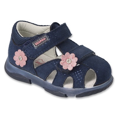 Befado Kinderschuhe rosa 170P078 blau