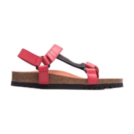 Scholl Heaven Ad W F23009-1051 Sandalen rot