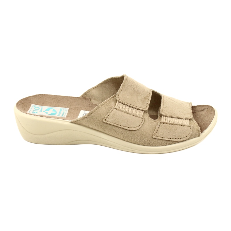 Adanex Damen-Flip-Flops BIO Nature 26023 in Beige