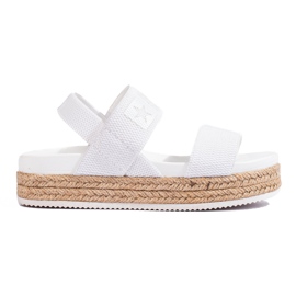 Weiße Plateausandalen von Big Star LL274857