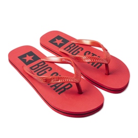Rote Big Star Flip-Flops FF174489