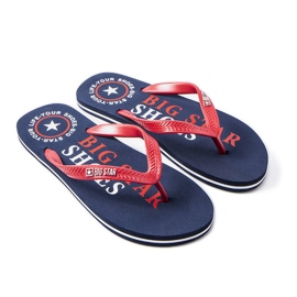 Marineblaue Flip-Flops Big Star LL174428
