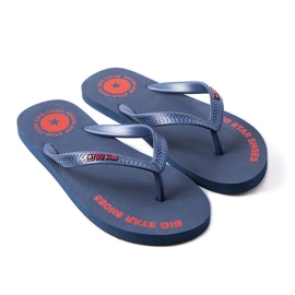 Marineblaue Flip-Flops Big Star LL174424