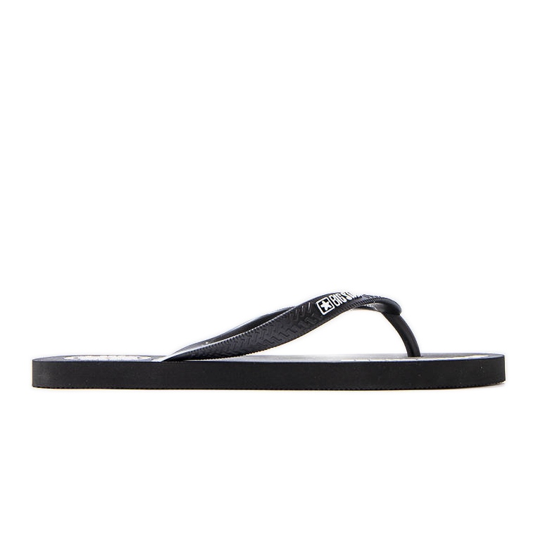 Schwarze Big Star Flip-Flops LL174423