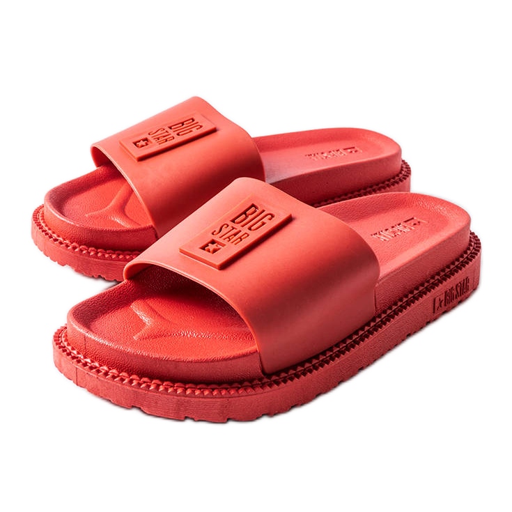 Rote Big Star-Hausschuhe LL274430