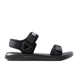 Schwarze Sportsandalen Big Star HH174842