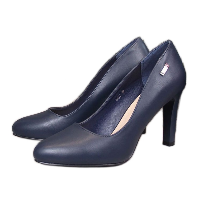 Pumps am Pfosten Sergio Leone W SK3M Marineblau