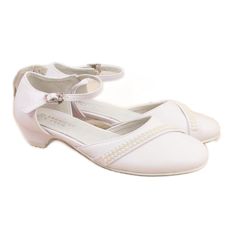 Sandalen mit Kappe American Club Jr. AM782 weiß