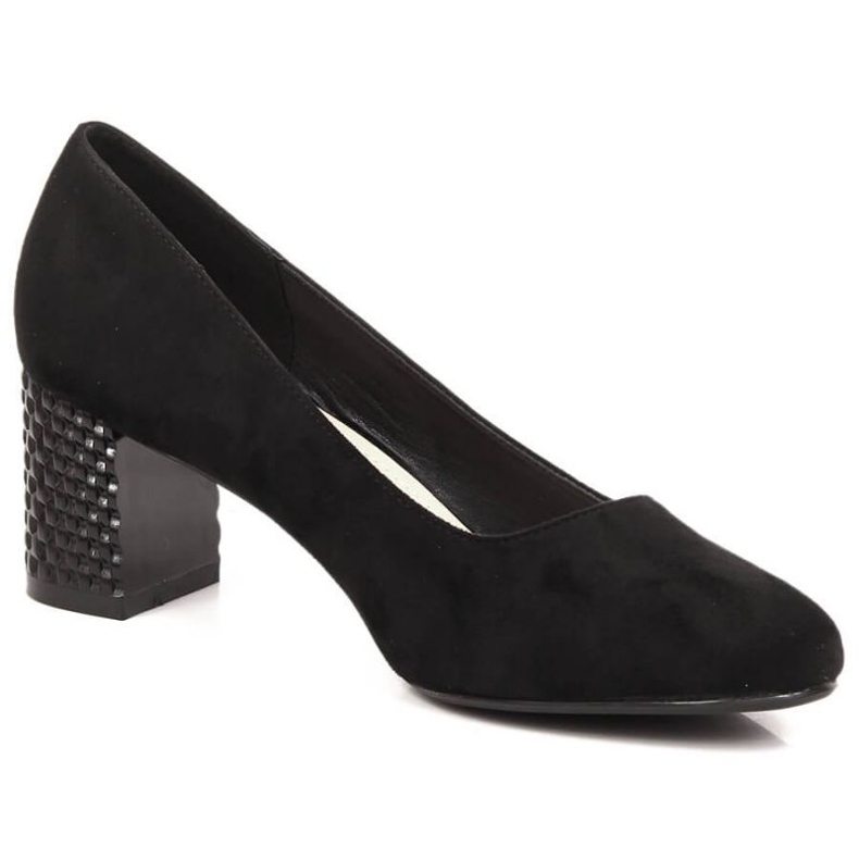Wildleder-High-Heel-Pumps Sergio Leone W SK314E schwarz