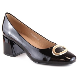 Lack-High-Heel-Pumps Vinceza W JAN179C schwarz