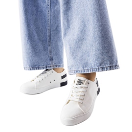 Weiße Turnschuhe Big Star LL274039