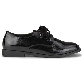 La.Fi Elegante Lackschuhe schwarz