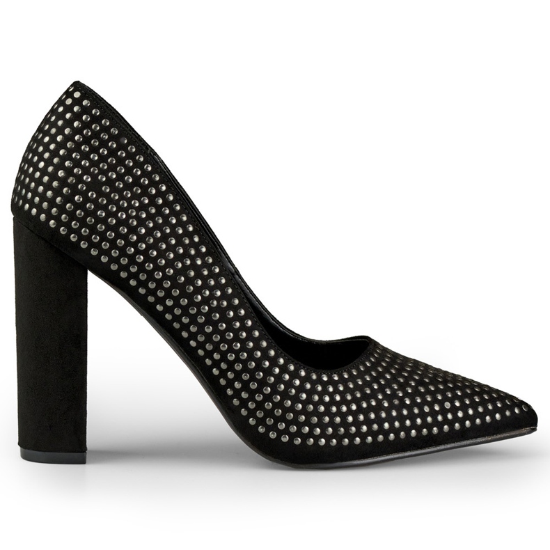 Schwarze Rock-Pumps für Damen
