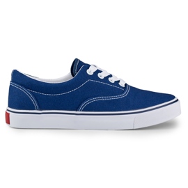 Klassische marineblaue Damen-Sneaker
