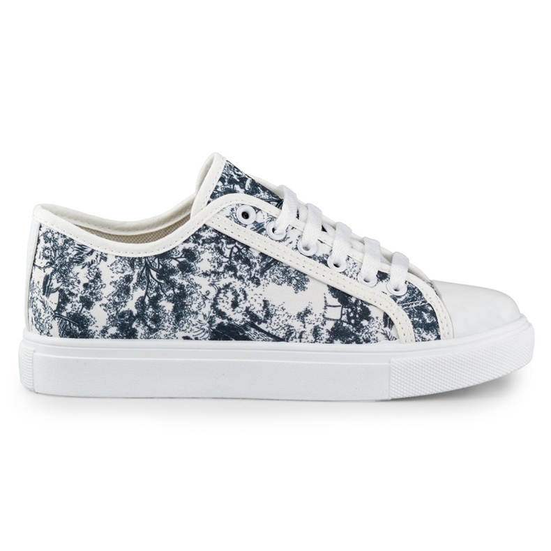 Schwarz-weiße Damen-Sneaker