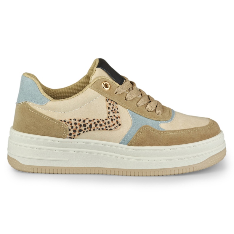 Beige Damensneaker von Lara