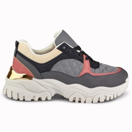 Graue Damen-Sneaker von Bellis