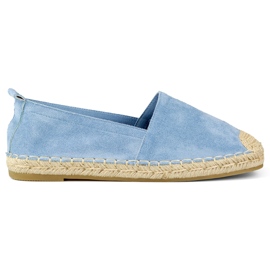 Klassische blaue Espadrilles für Damen