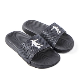 Schwarze Kinder-Gummihausschuhe aus Athen