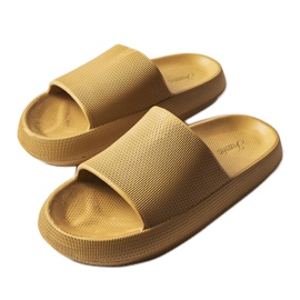 Pantoletten aus braunem Gummi von Porto