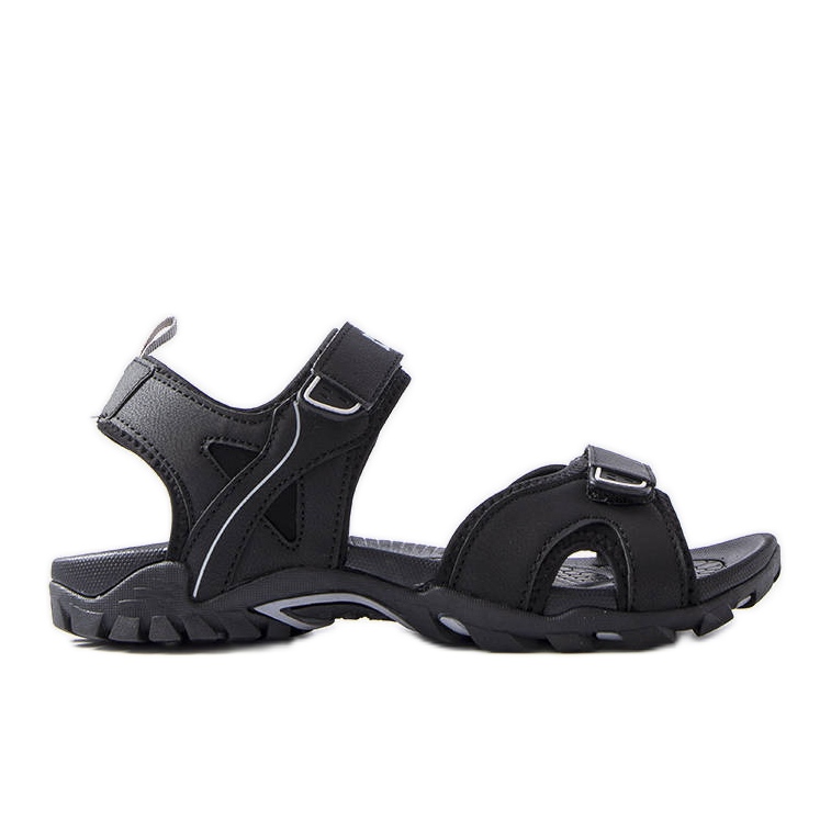 Big Star HH174327 schwarze Sportsandalen