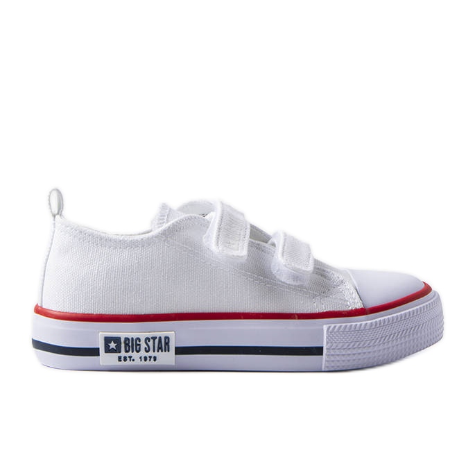 Weiße Turnschuhe für Kinder Big Star KK374085