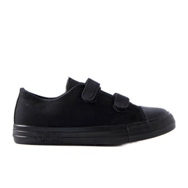 Schwarze Kinder-Sneaker Big Star KK374087