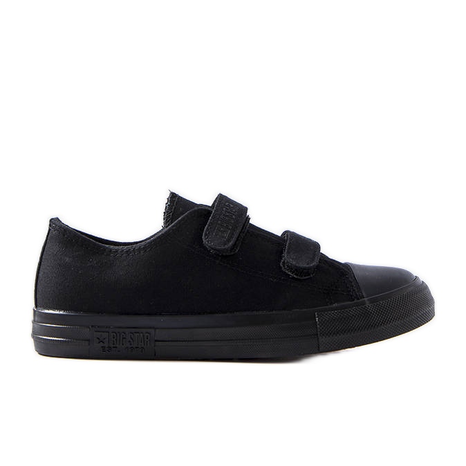 Schwarze Kinder-Sneaker Big Star KK374087