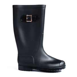 Hohe Damenstiefel schwarz Shelovet