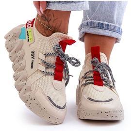 PS1 Modische Slip-on-Sneaker Beige Evolution