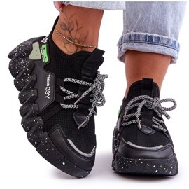 PS1 Schwarze Evolution Fashion Slip-on-Sneaker