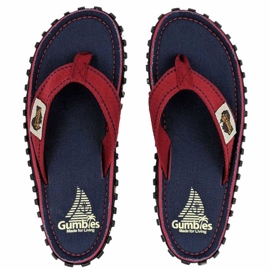 Gumbies Islander Navy Coast Flip-Flops 708210945547 rot