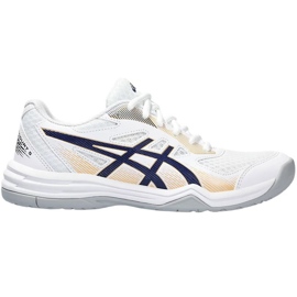 Asics Upcourt 5 W 1072A088 104 Volleyballschuhe weiß weiß
