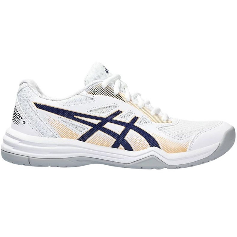 Asics Upcourt 5 W 1072A088 104 Volleyballschuhe weiß weiß