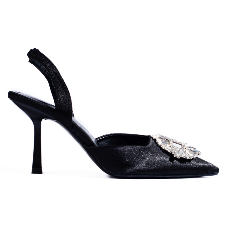 Schwarze, elegante Damen-High-Heels von Shelovet