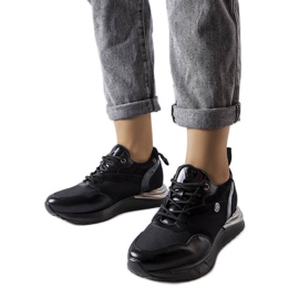 Schwarze Turnschuhe von Vinceza