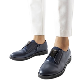 Marineblaue elegante Schuhe von Augusto