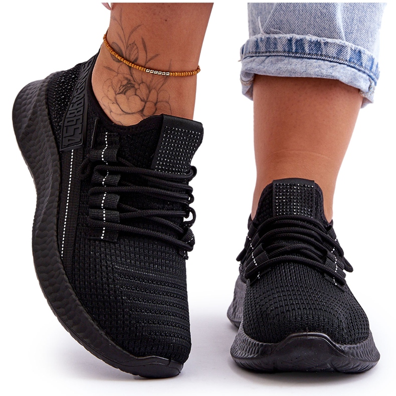 PM1 Slip-on Damen Sportschuhe Schwarz Hold Me!